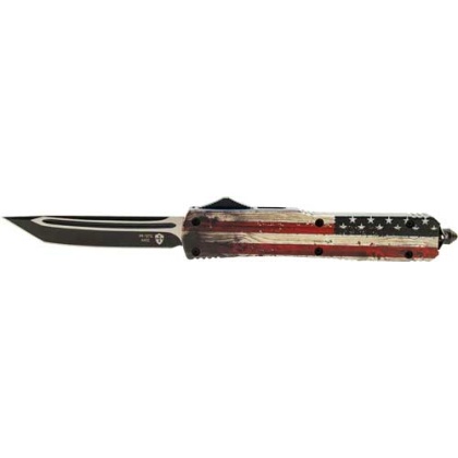 Templar Knife Slim Otf Wood Us - Flag 3.5