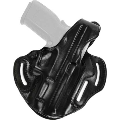 Galco Cop 3 Slot Belt Holster - Rh Leather 1911 5\