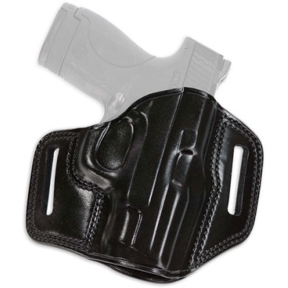 Galco Combat Master Belt Hlstr - Rh Leather Sig 320c 9-40 Black