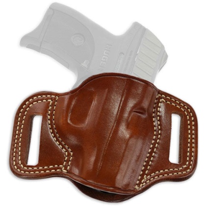 Galco Combat Master Belt Hlstr - Rh Leather Sig 320c 9-40 Tan