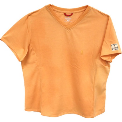 Bg Women's Ss V-neck Perfrmnce - T-shirt Xx-large Melon<